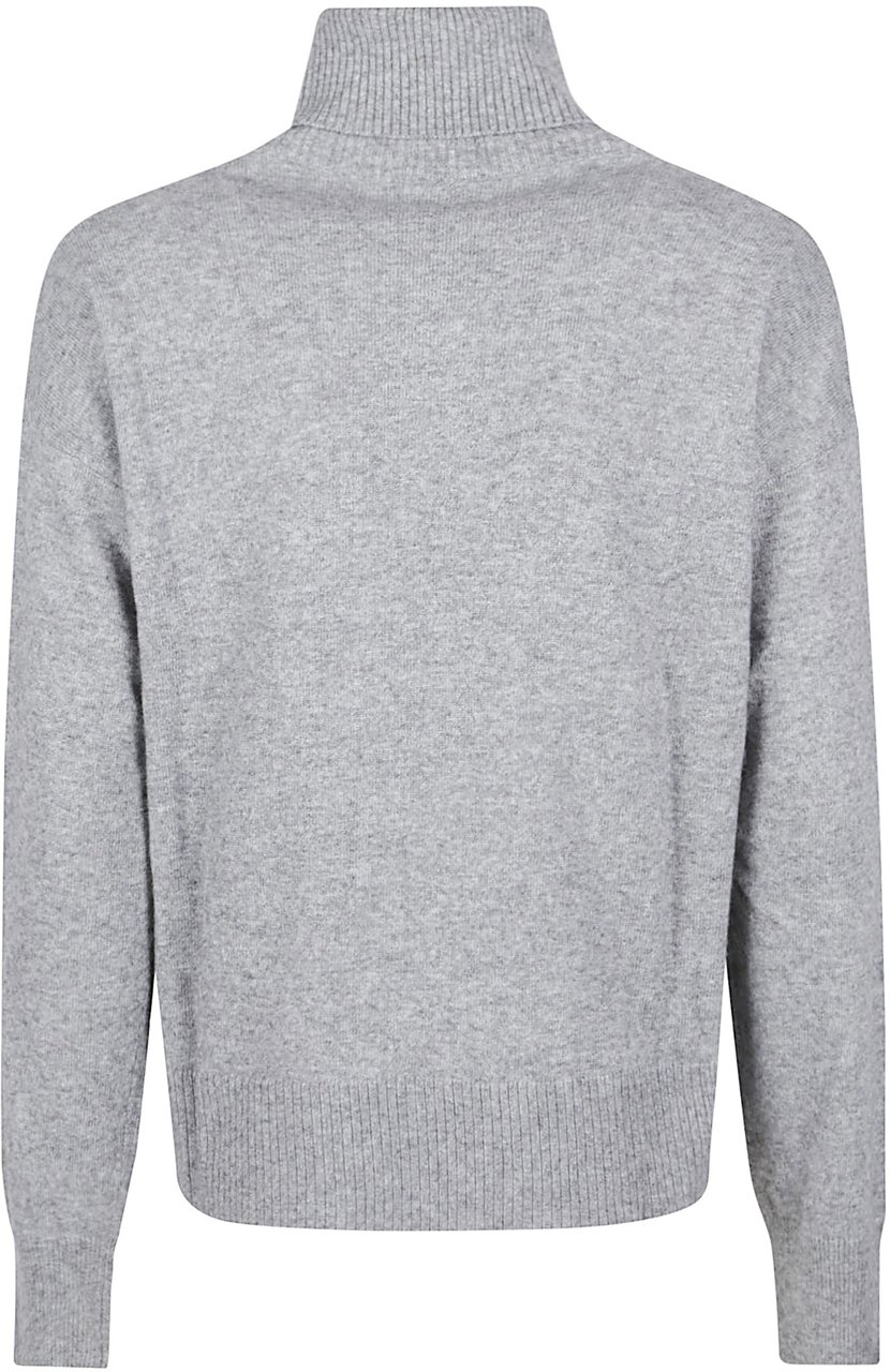 Woolrich Comfort Turtle Neck Sweater Grey Grijs