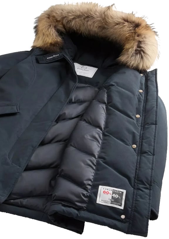 Woolrich Coats Blue Blauw