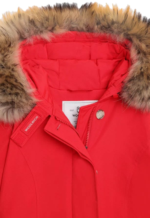 Woolrich Coats Marine Scarlet Rood