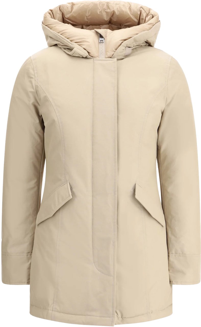 Woolrich Coats Oxford Tan Divers