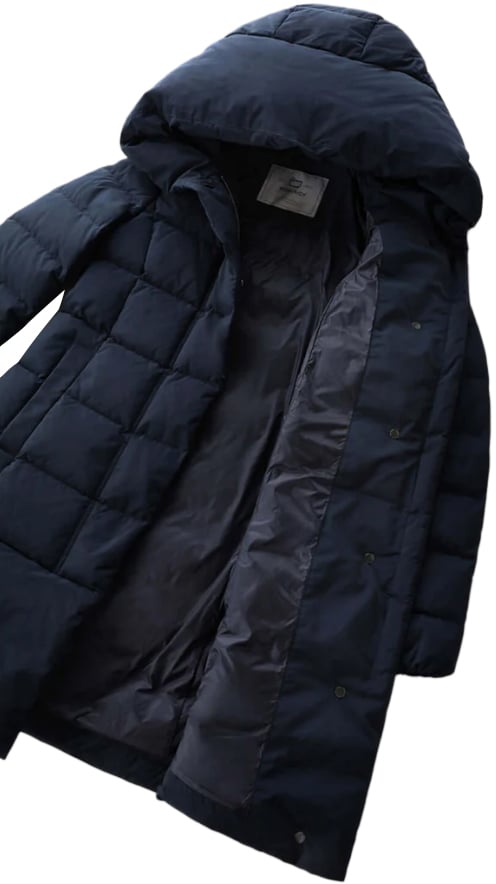 Woolrich Coats Blue Blauw