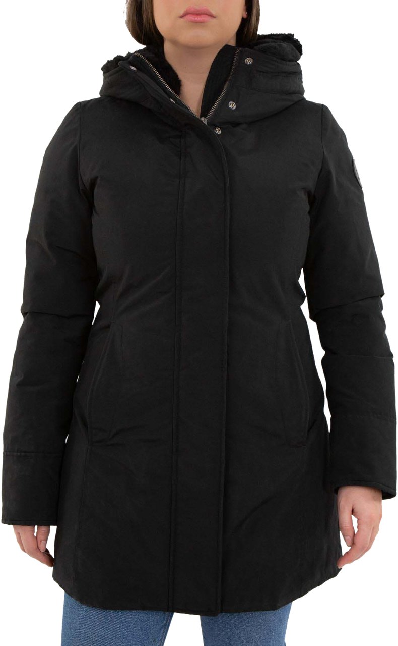 Woolrich Dames Boulder Parka Zwart Zwart