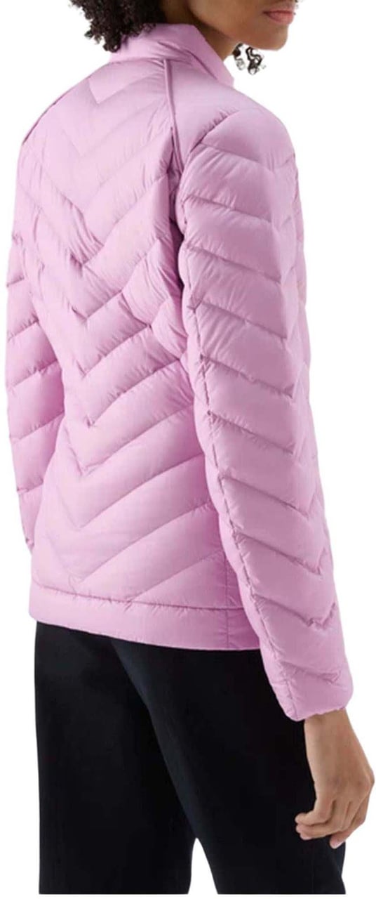 Woolrich Woolrich Chevron Quilted Gewatteerde Jassen Lila Cfwwou0776frut2635 4376 Paars