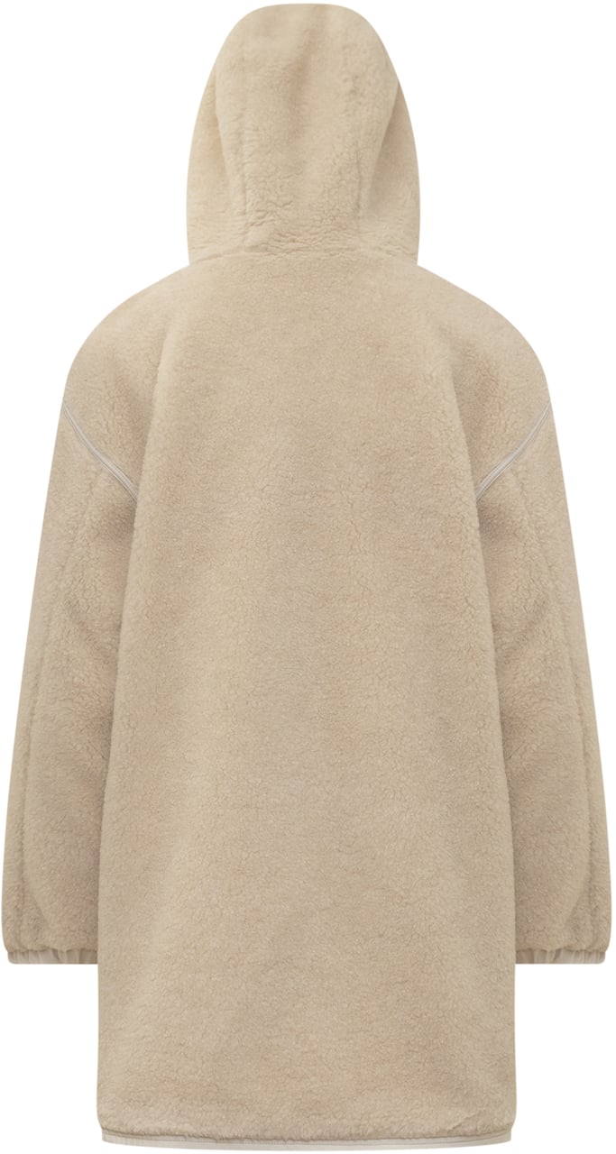 Woolrich Parka Teddy Reversibile Beige