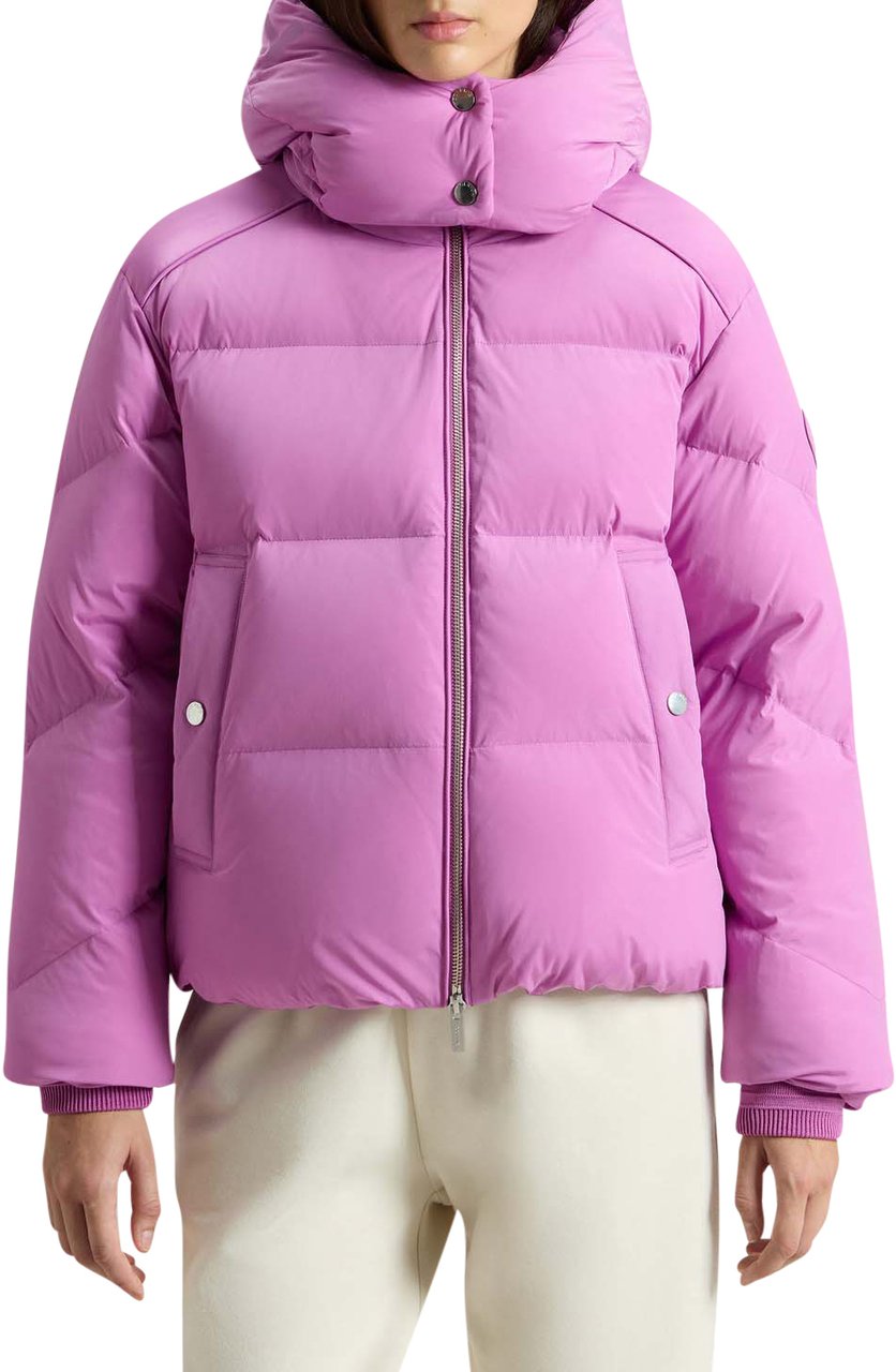 Woolrich Alsea Short Down Puffer Jacket Liatris Divers