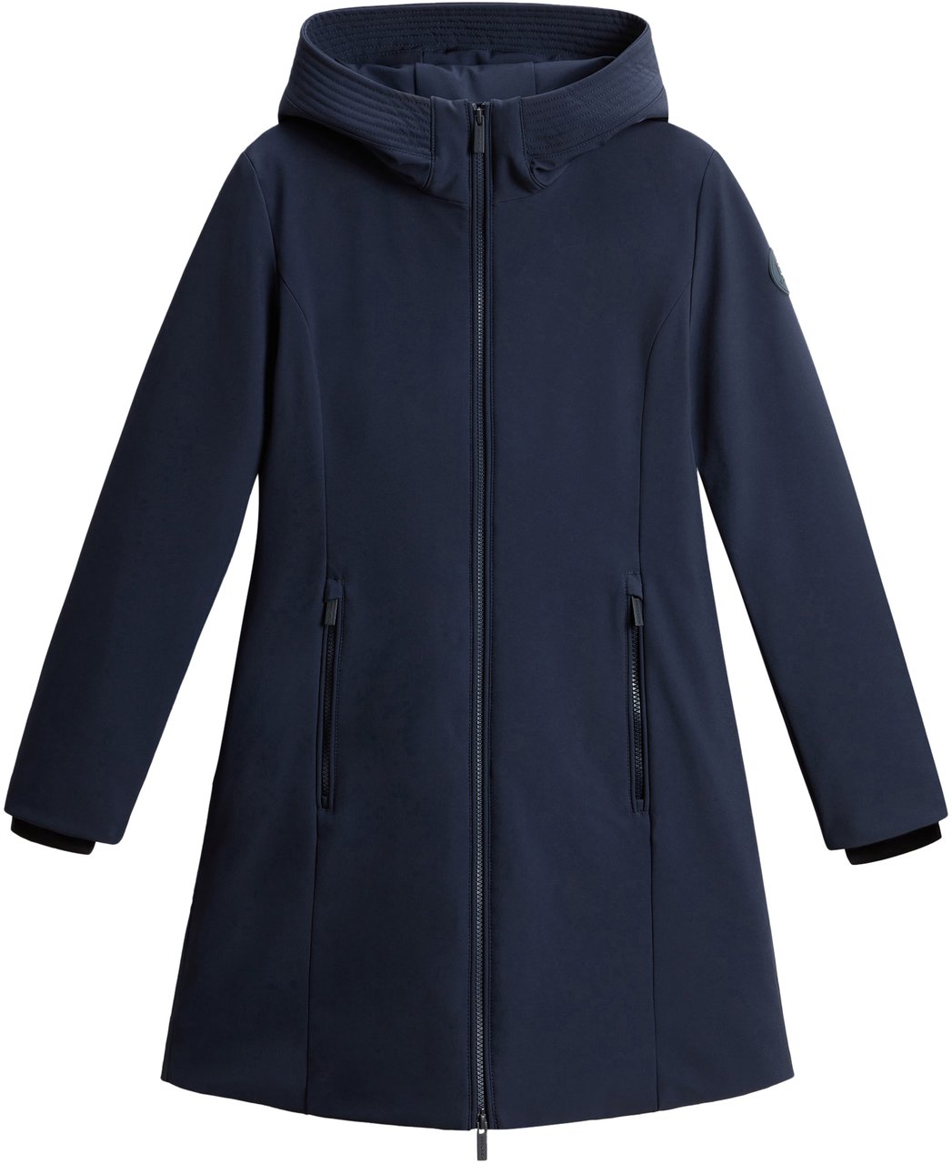 Woolrich Coats Melton Blue Blauw