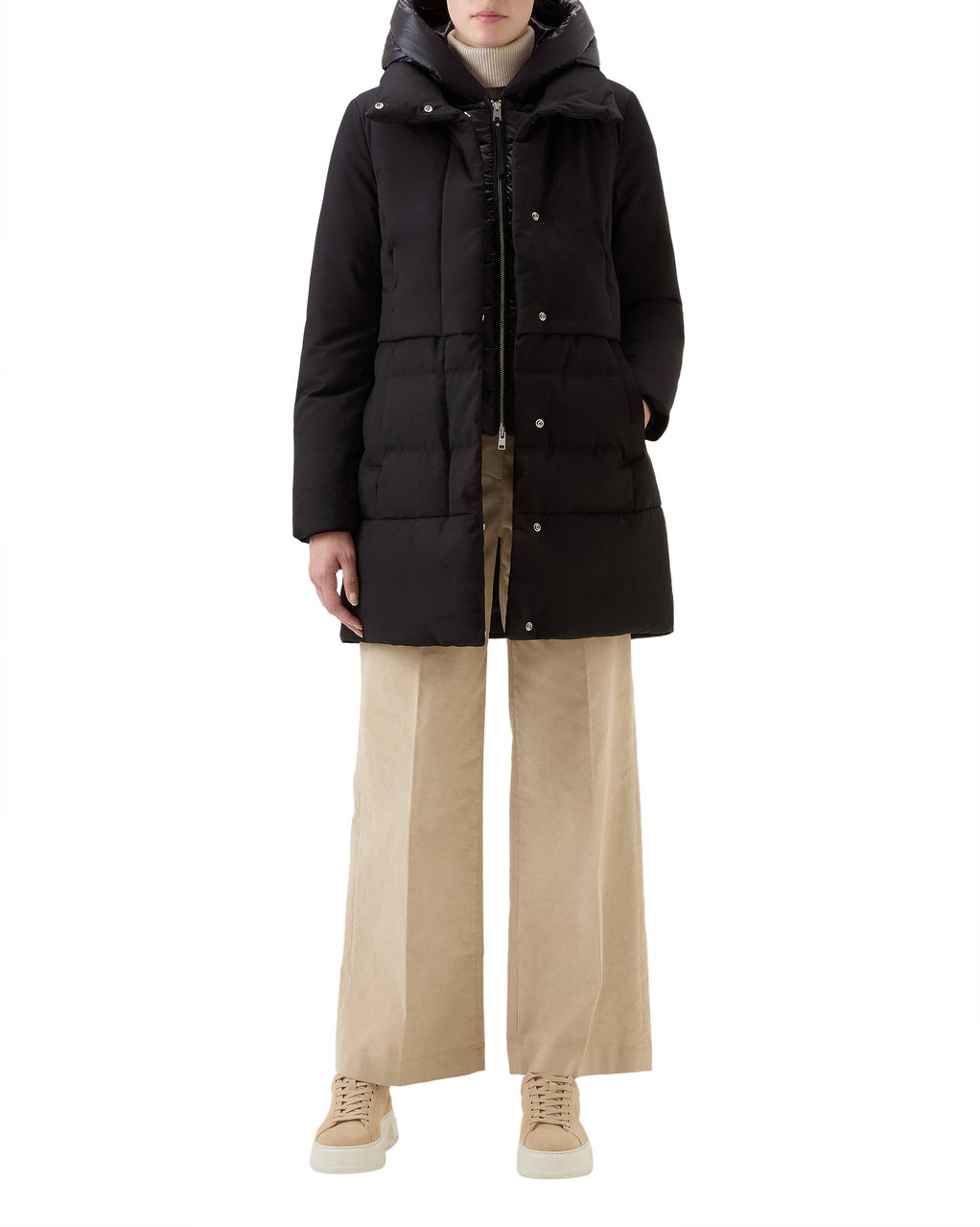 Woolrich Coats Black Zwart