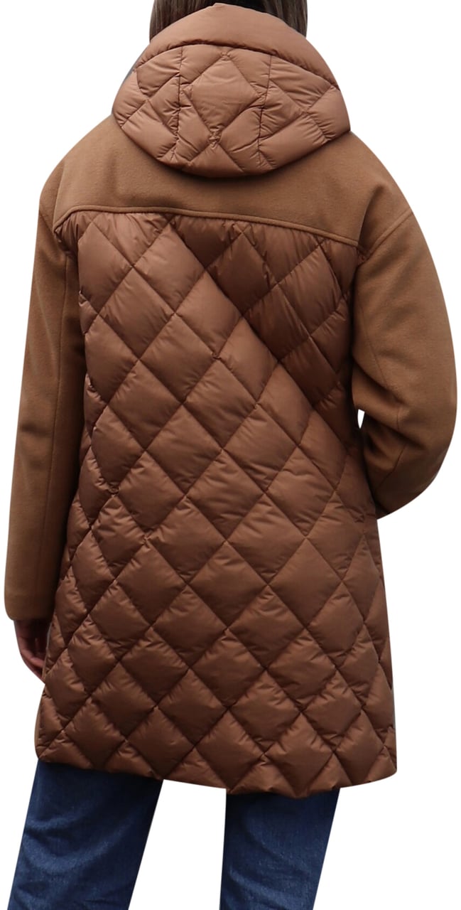 Woolrich Kuna IN Parka Dark Camel Beige