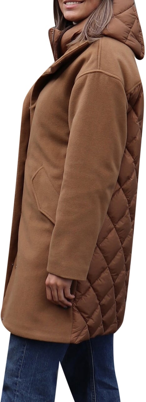 Woolrich Kuna IN Parka Dark Camel Beige
