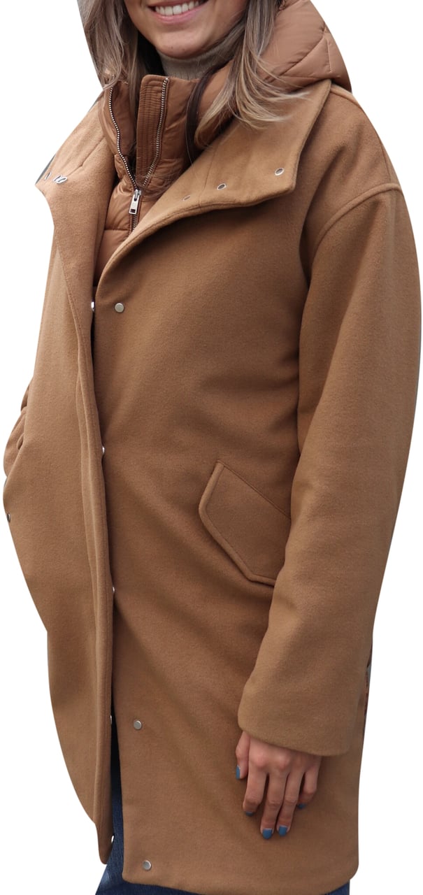 Woolrich Kuna IN Parka Dark Camel Beige