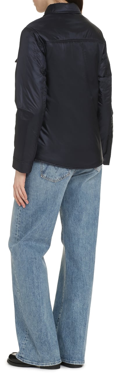 Woolrich Nylon overshirt Blauw