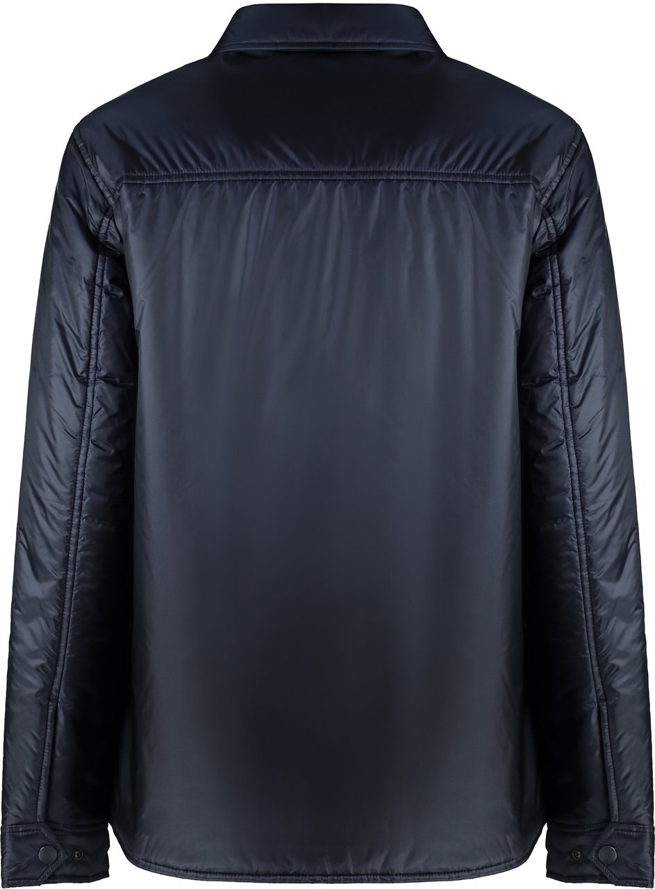 Woolrich Nylon overshirt Blauw