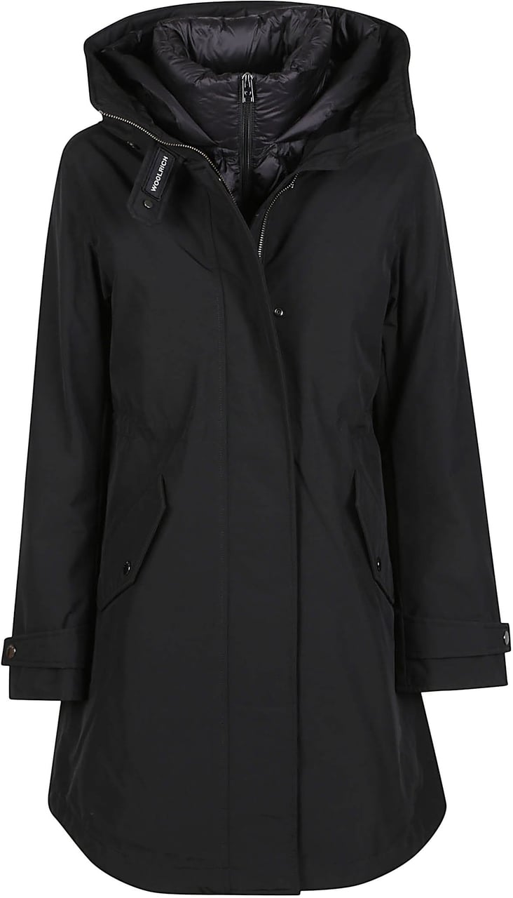 Woolrich Authetic 3 In 1 Parka Black Zwart