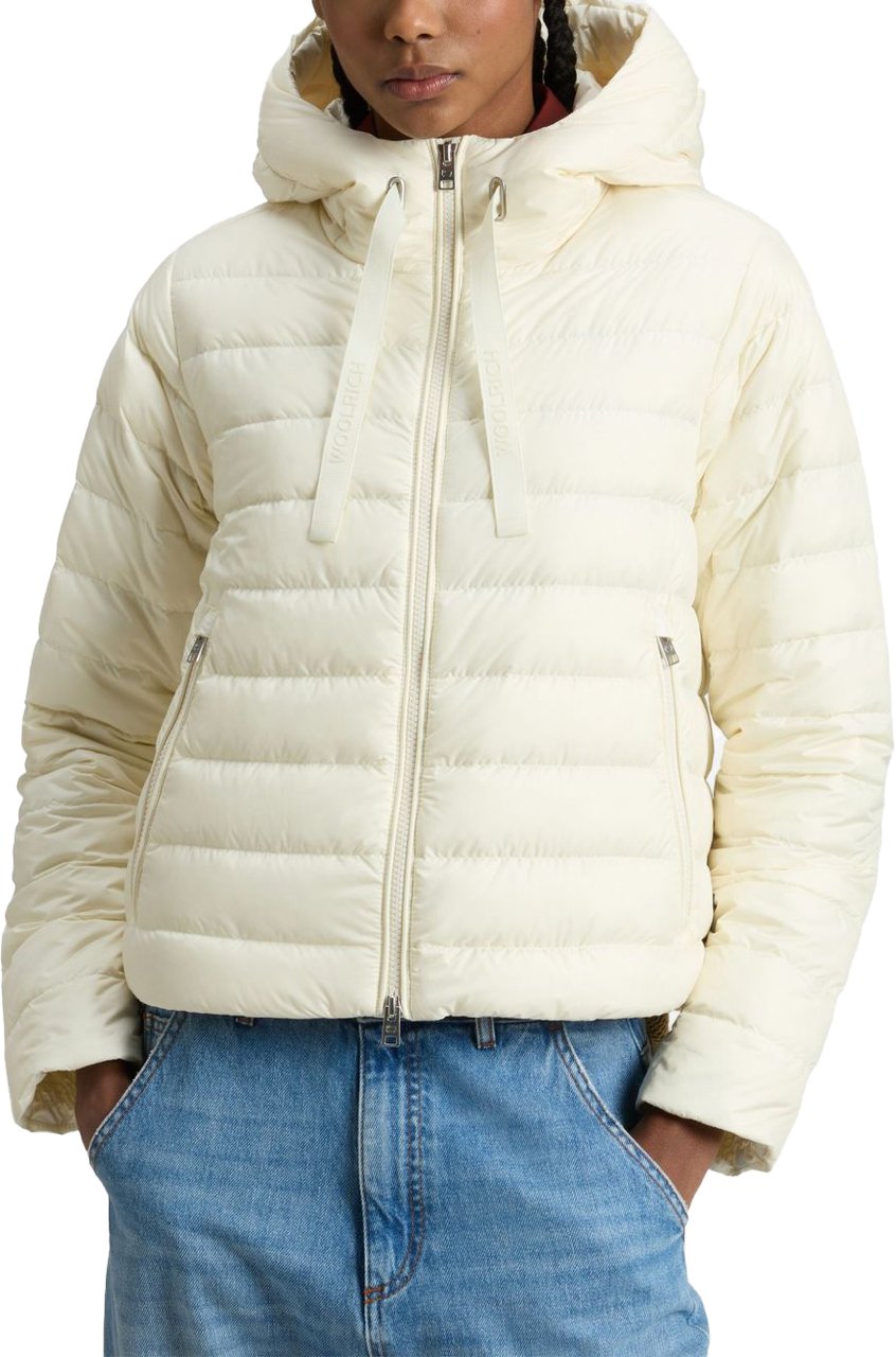 Woolrich Coats White Wit