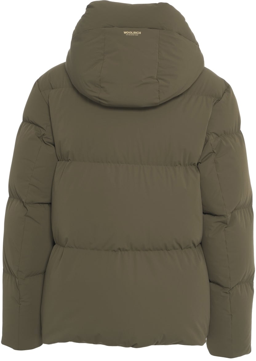 Woolrich Down jacket 'Cloud Madison' Groen
