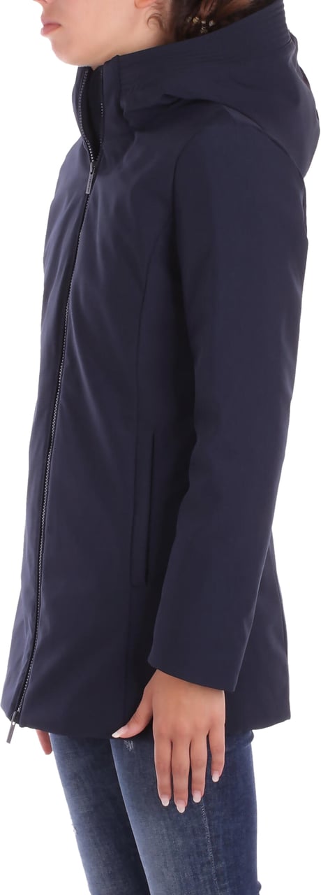 Woolrich Coats Blue Blauw