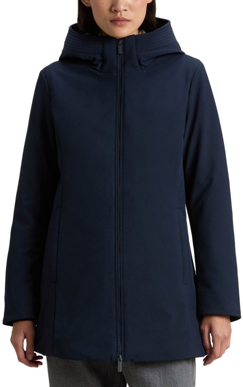 Woolrich Coats Blu Blauw