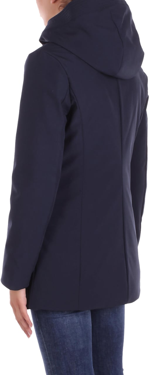Woolrich Coats Blue Blauw