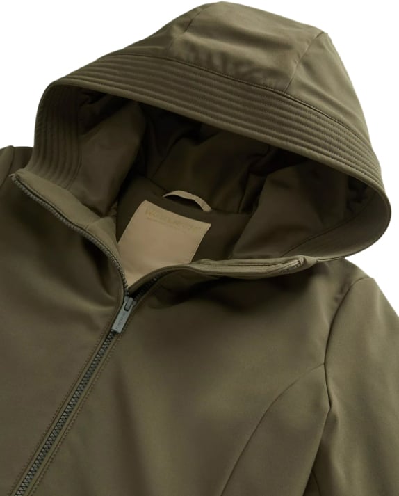 Woolrich Coats Green Groen