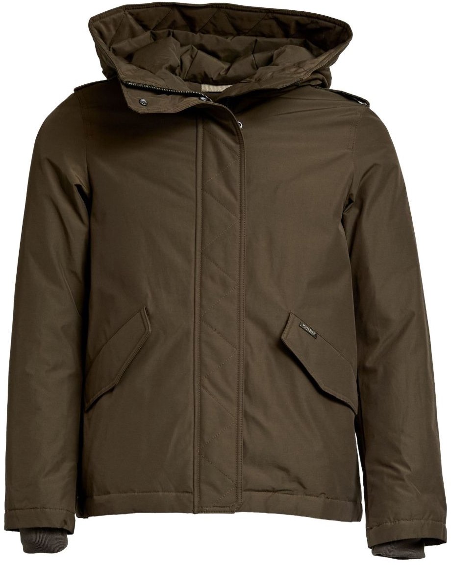 Woolrich Coats Green Groen