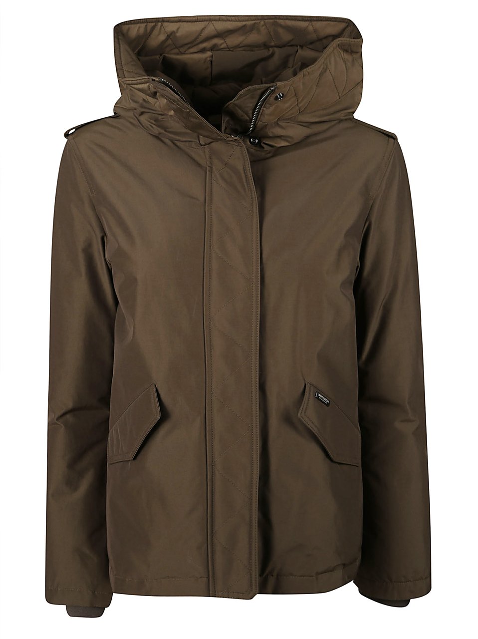 Woolrich Military Jacket Green Groen