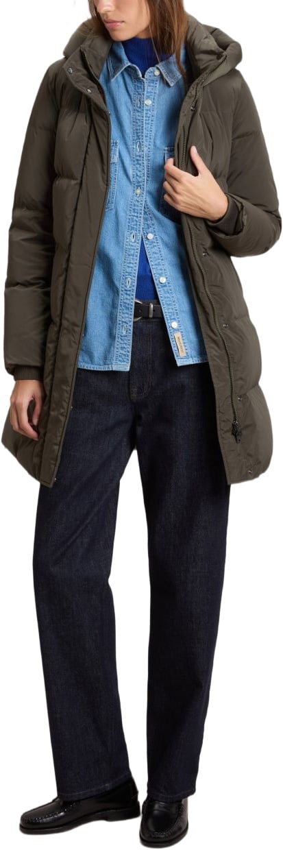 Woolrich Coats Army Green Donkergroen