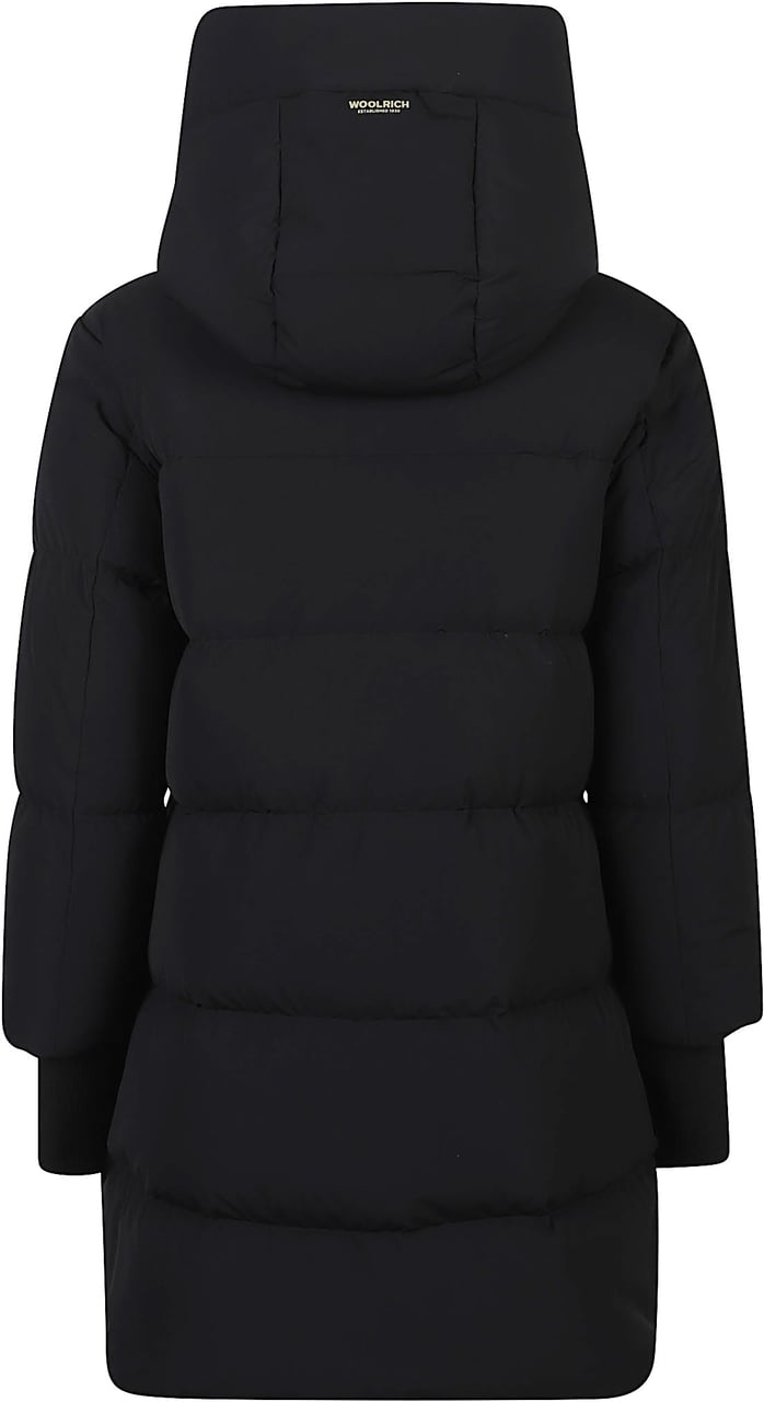 Woolrich Cloud Madison Coat Black Zwart