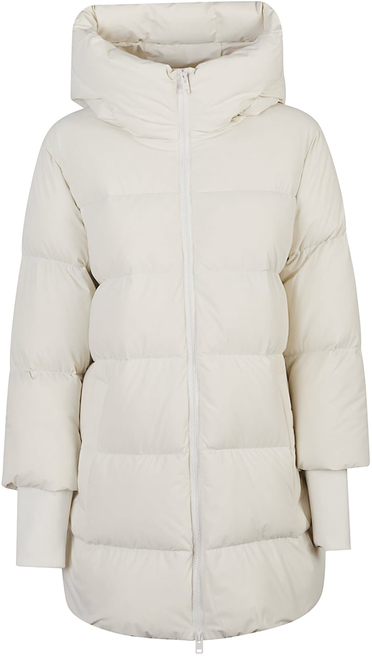 Woolrich Cloud Madison Coat White Wit