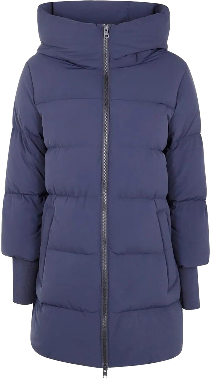 Woolrich Cloud Madison Jas Melton Blue Blauw