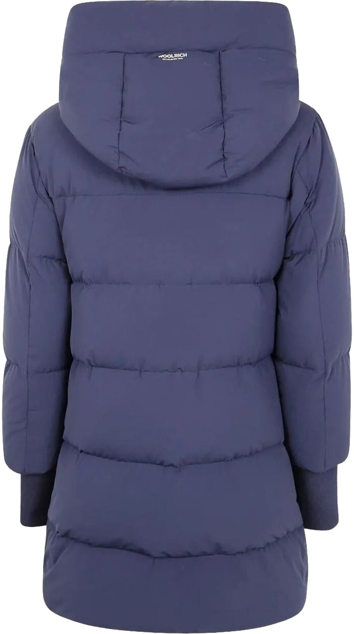 Woolrich Cloud Madison Jas Melton Blue Blauw