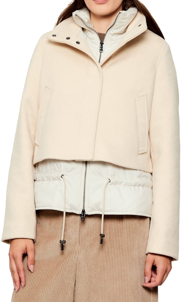 Woolrich Jackets Milky Cream Wit