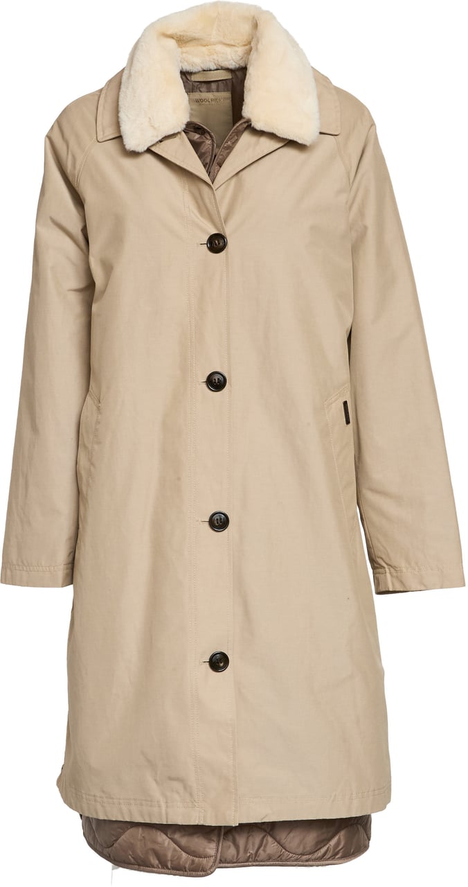 Woolrich All Weather Coat 3in1 Beige