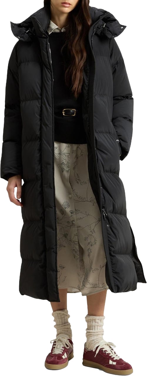 Woolrich Dames Kelly Long Parka Zwart Zwart
