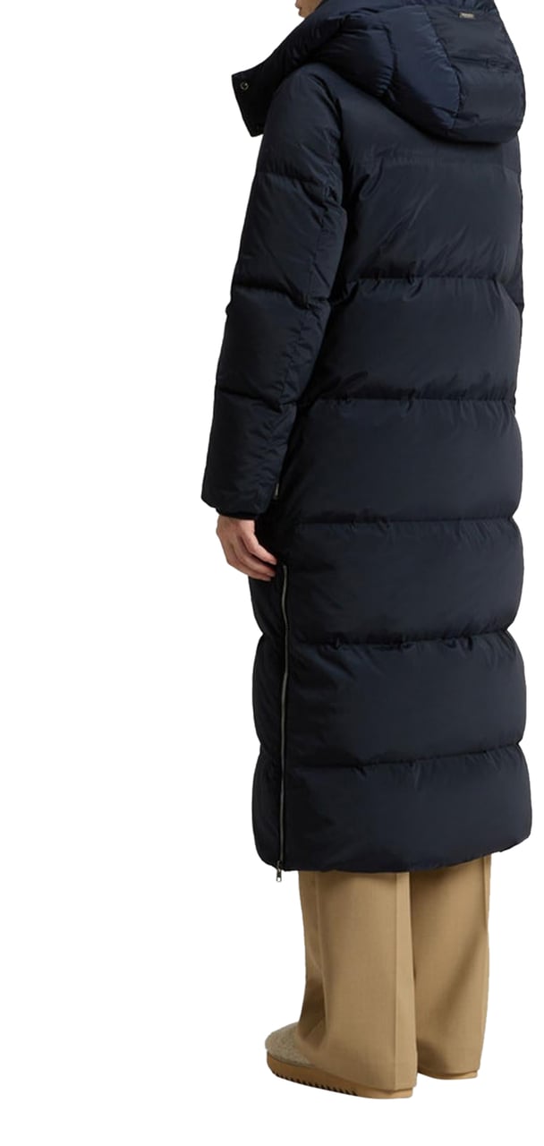 Woolrich Dames Kelly Long Parka Blauw