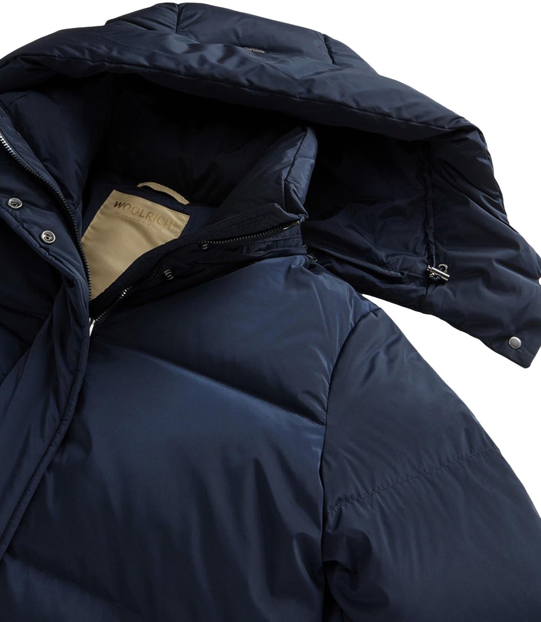 Woolrich Dames Kelly Long Parka Blauw