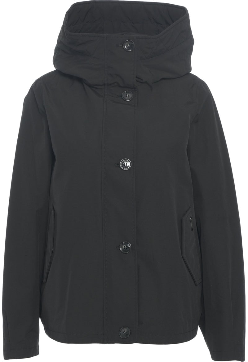 Woolrich Hooded jacket Zwart