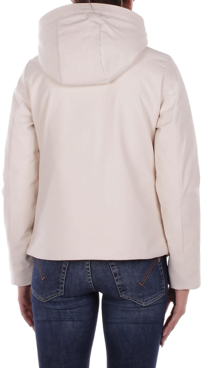 Woolrich Coats Beige Wit
