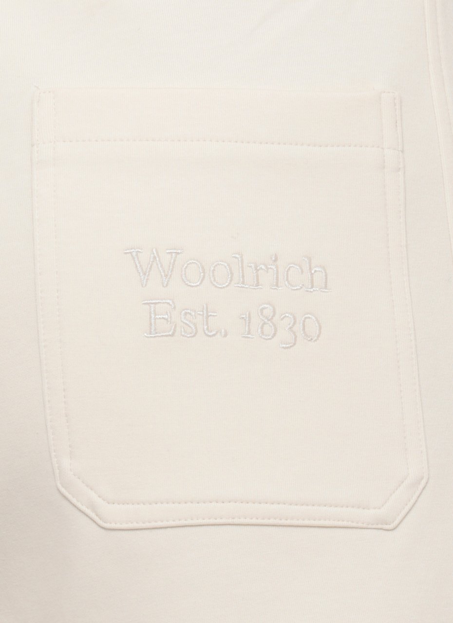 Woolrich Shorts Avorio Wit