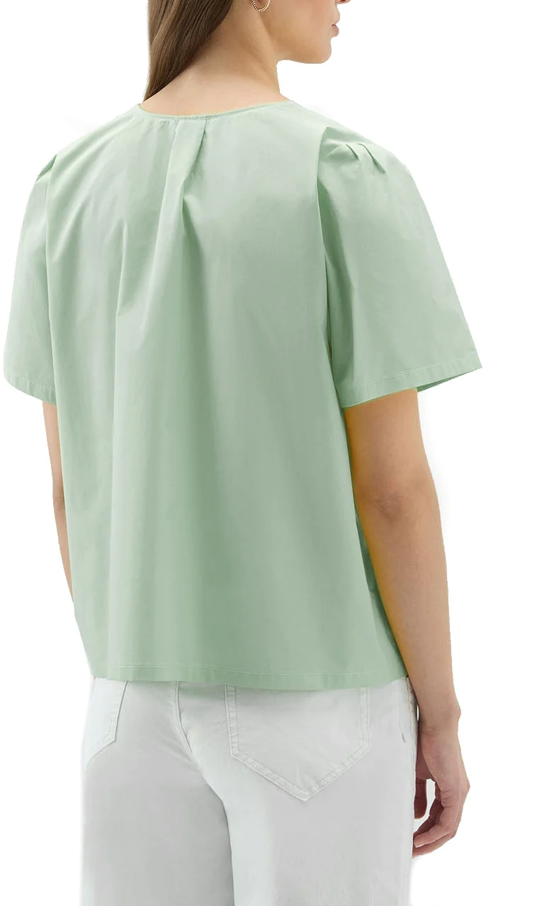Woolrich Shirts Sage Groen