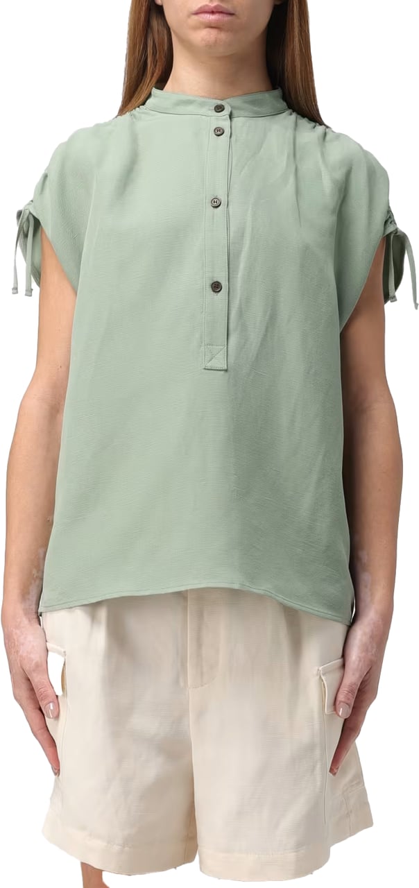 Woolrich Shirts Sage Groen