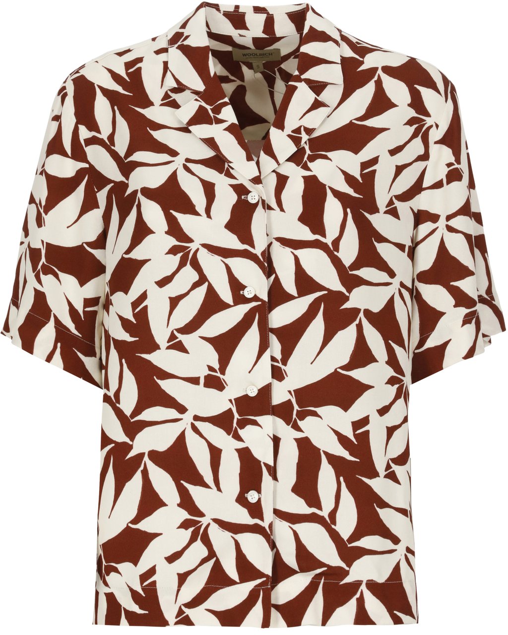 Woolrich Shirts Bordeaux Rood