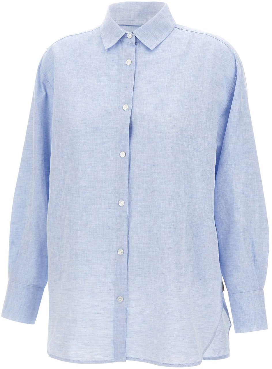 Woolrich Shirts Blue Blauw