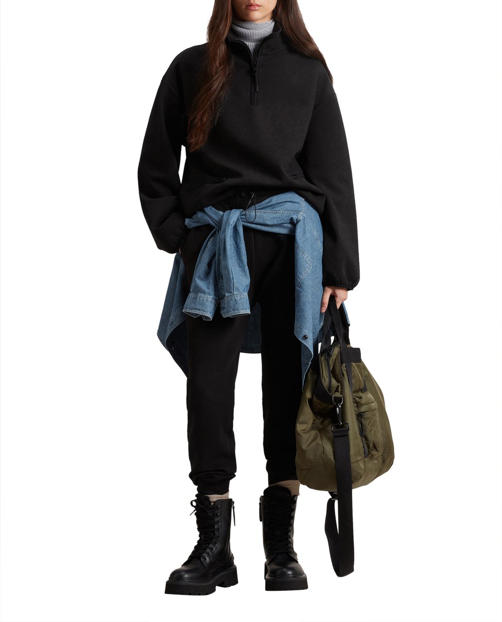 Woolrich Sweaters Black Zwart