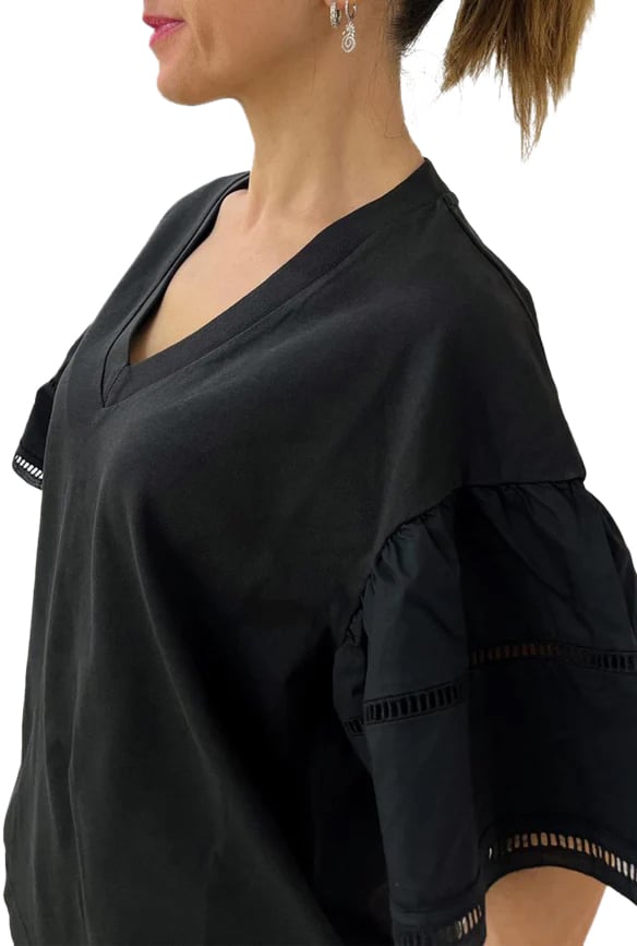 Woolrich T-Shirts And Polos Black Zwart