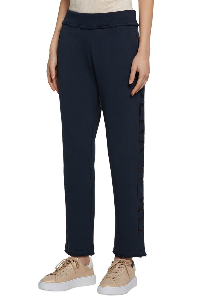 Woolrich Fleece Broek Donkerblauw Blauw