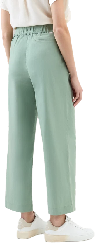 Woolrich Trousers Sage Groen