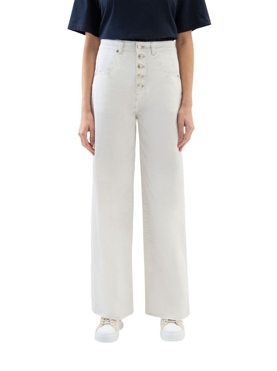 Woolrich Jeans White Wit