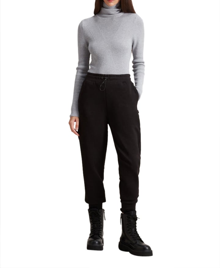 Woolrich Trousers Black Zwart