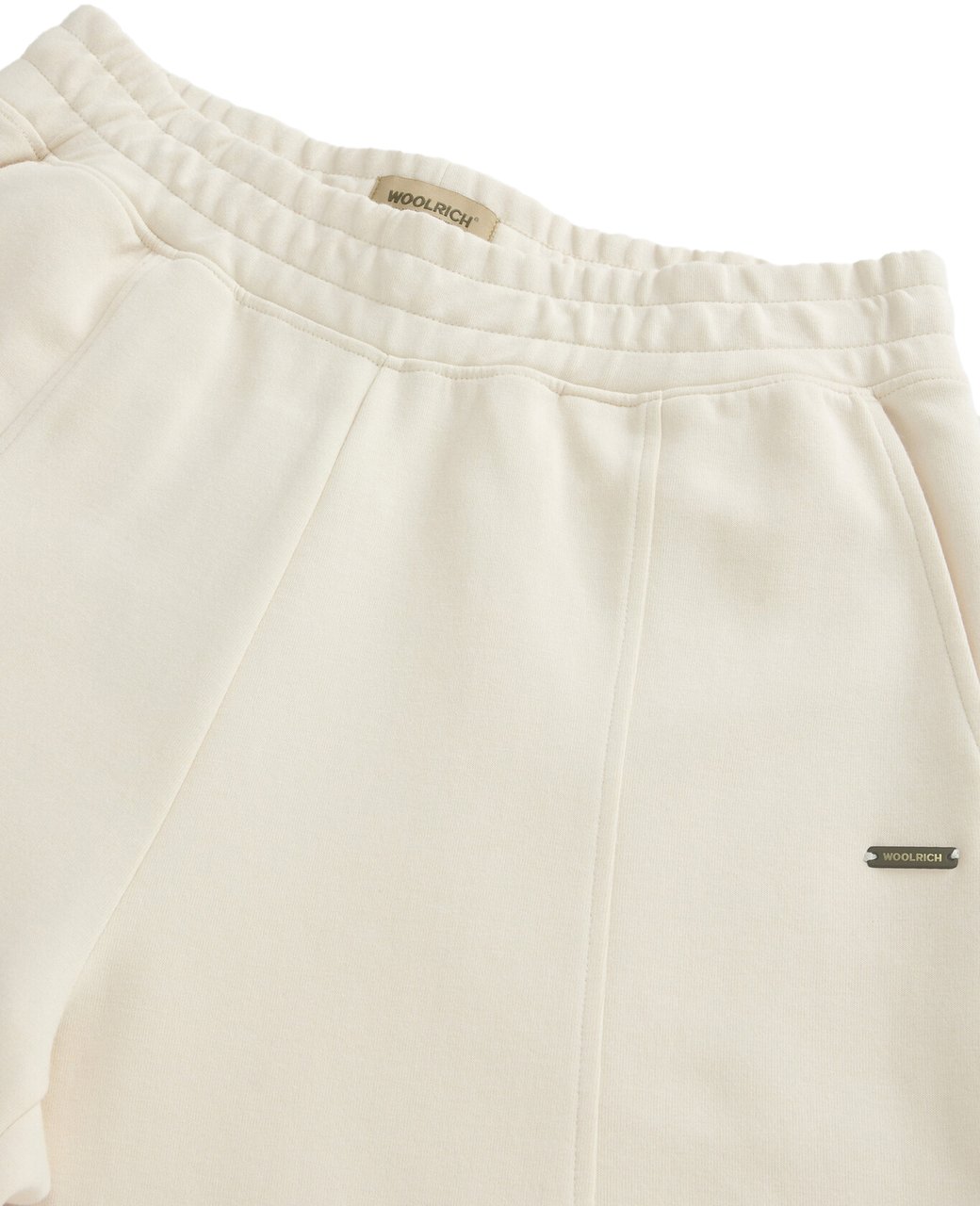 Woolrich Women Super Soft Interlock Sweatpant Milky Cream Beige