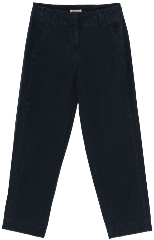 Woolrich Trousers Blue Navy